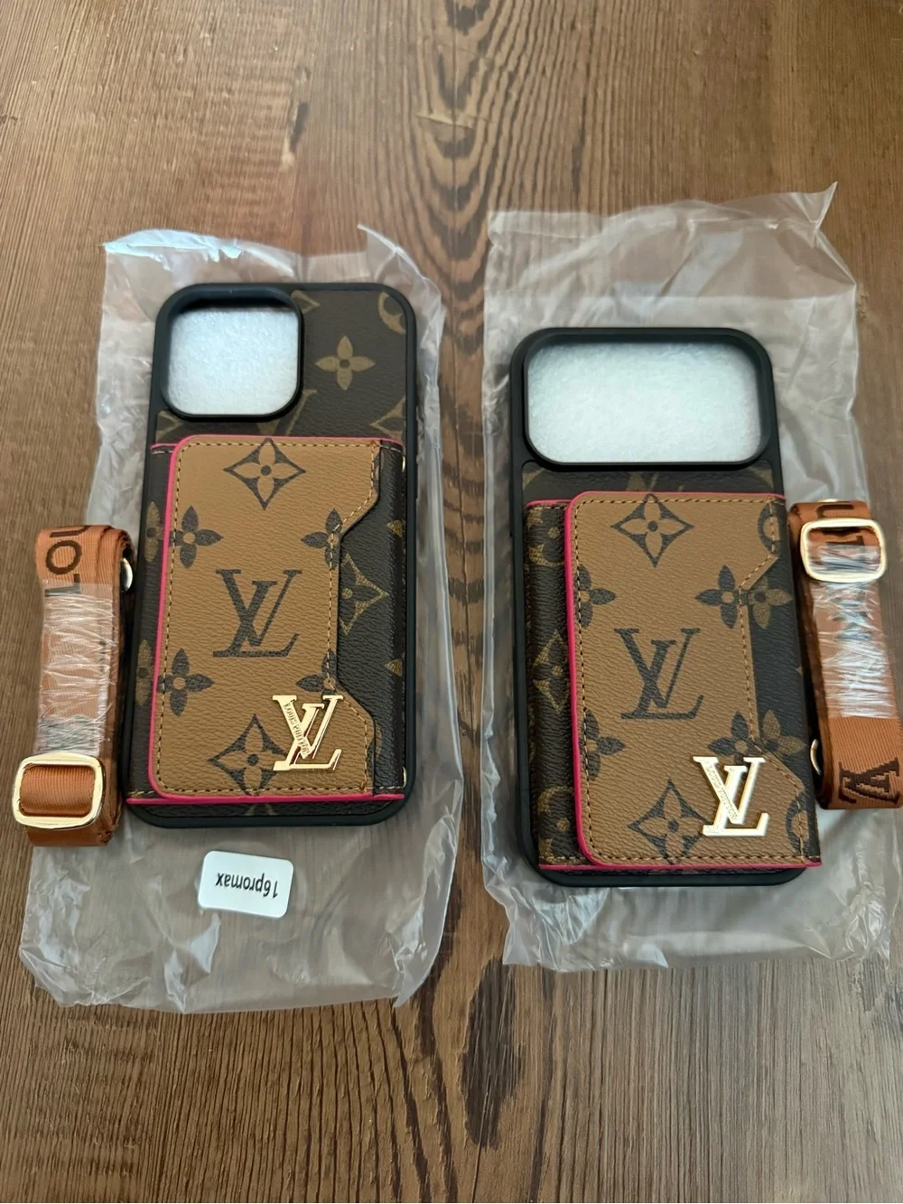 FASHION Apple iPhone Phone Case With Magnetic Card Wallet and Lanyard